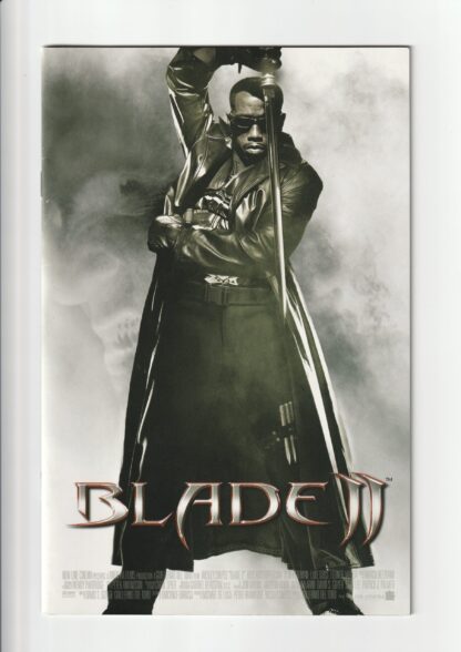 Marvel Comics Blade Issue #2 Movie Poster Book