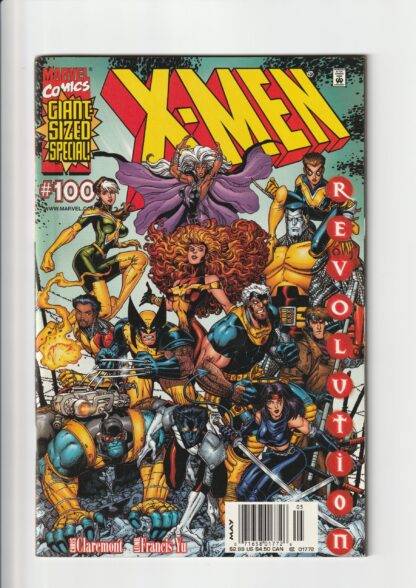 Marvel Comics X-Men Issue #100 Art Adams Variant Cover