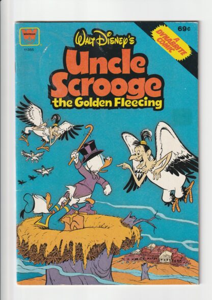 Whitman Dynabrite Comic Walt Disney's Uncle Scrooge The Golden Fleecing, #NN