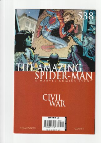 Marvel Comics The Amazing Spider-Man #538 cover