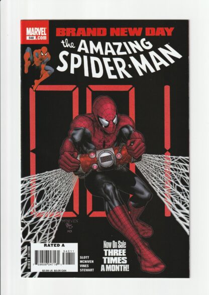 Amazing Spider-Man Issue #548 cover