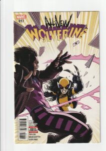 Marvel Comics All-New Wolverine Issue #17 coverr