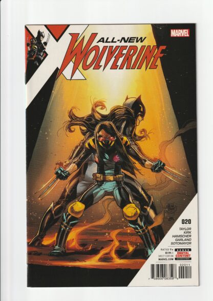 Marvel Comics All-New Wolverine Issue #20 cover