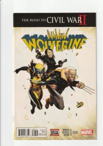 Marvel Comics All-New Wolverine #9 cover