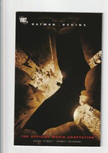 DC Comics Batman Begins Official Movie Adaptation cover