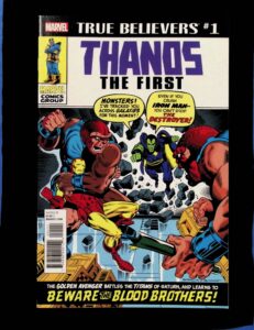 Marvel True Believers Thanos the First #1 cover