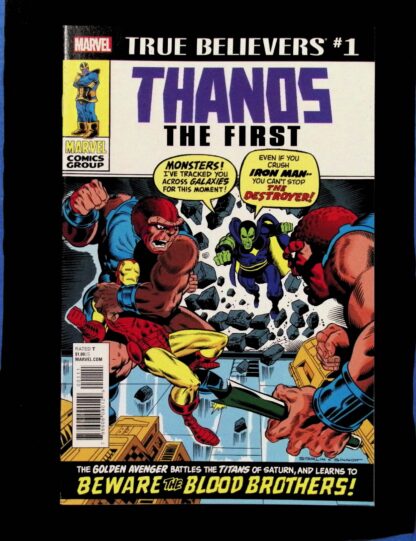 Marvel True Believers Thanos the First #1 cover