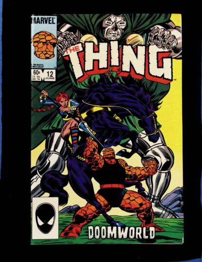 Marvel Comics The Thing #12 Doomworld cover