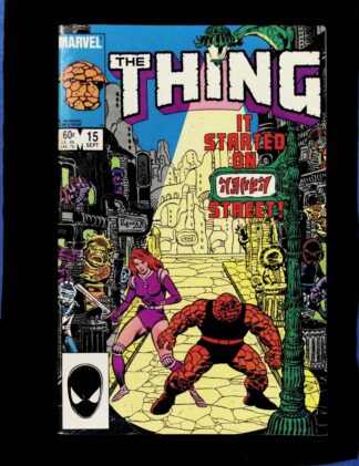 The Thing #15 It Started on ... Street cover