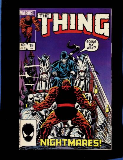 Marvel Comics The Thing Issue #19: Nightmares! cover