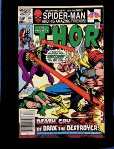 Marvel Comics The Mighty Thor #314 cover